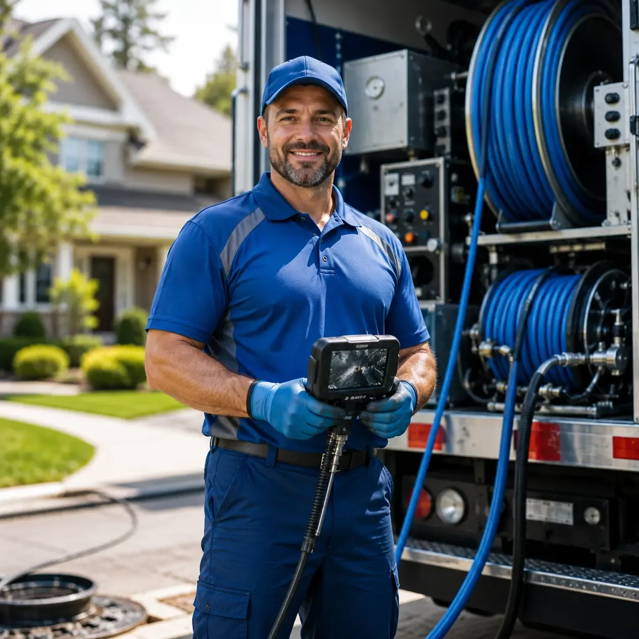 Local outdoor drain cleaning specialists in Luthersburg, PA